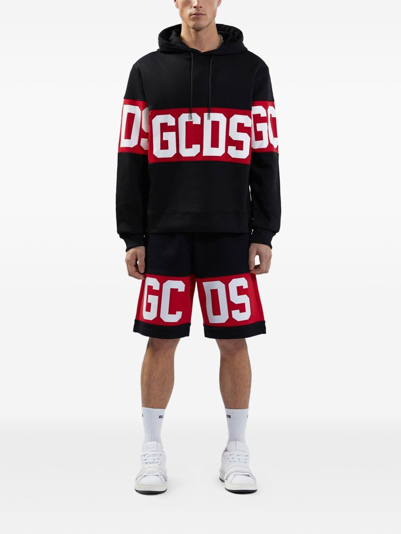 GCDS Band-logo hoodie outlook