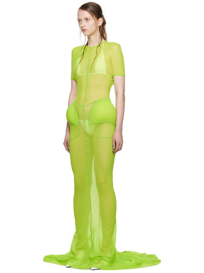 Jean Paul Gaultier Green Shayne Oliver Edition Maxi Dress outlook