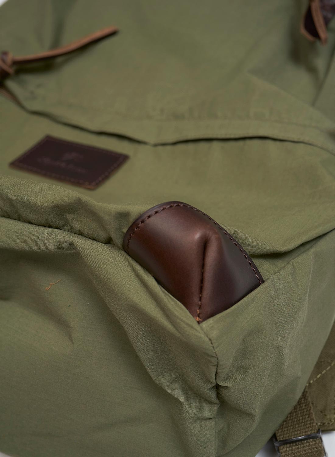 Day Pack Cotton Nylon Weather Cloth in Green - 5