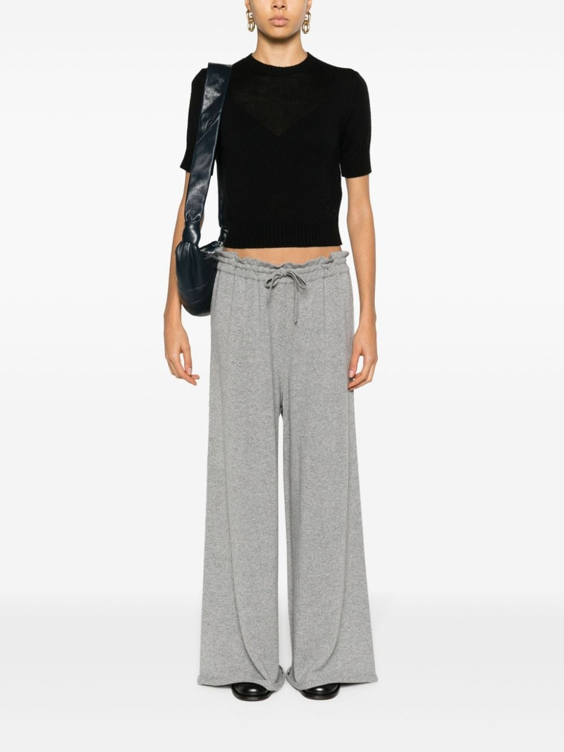 Jil Sander cropped wool jumper outlook