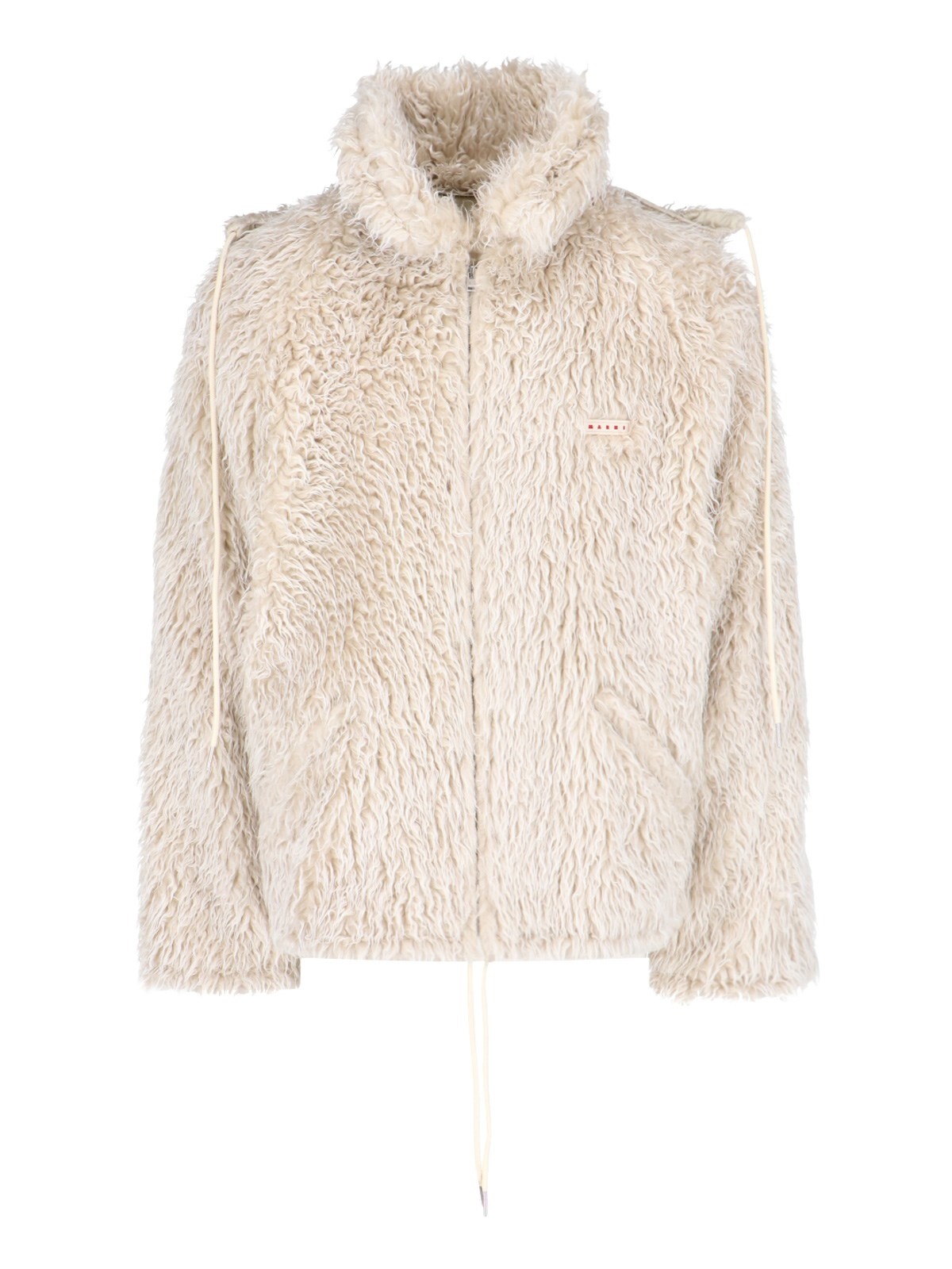 FAUX SHEARLING HOODED JACKET - 3