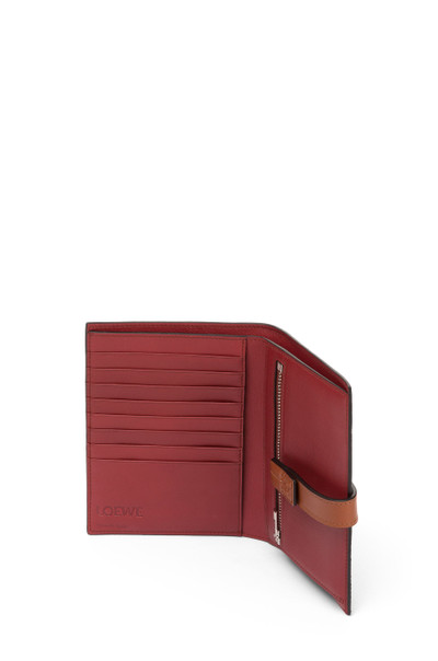 Loewe Medium Vertical Wallet in soft grained calfskin outlook