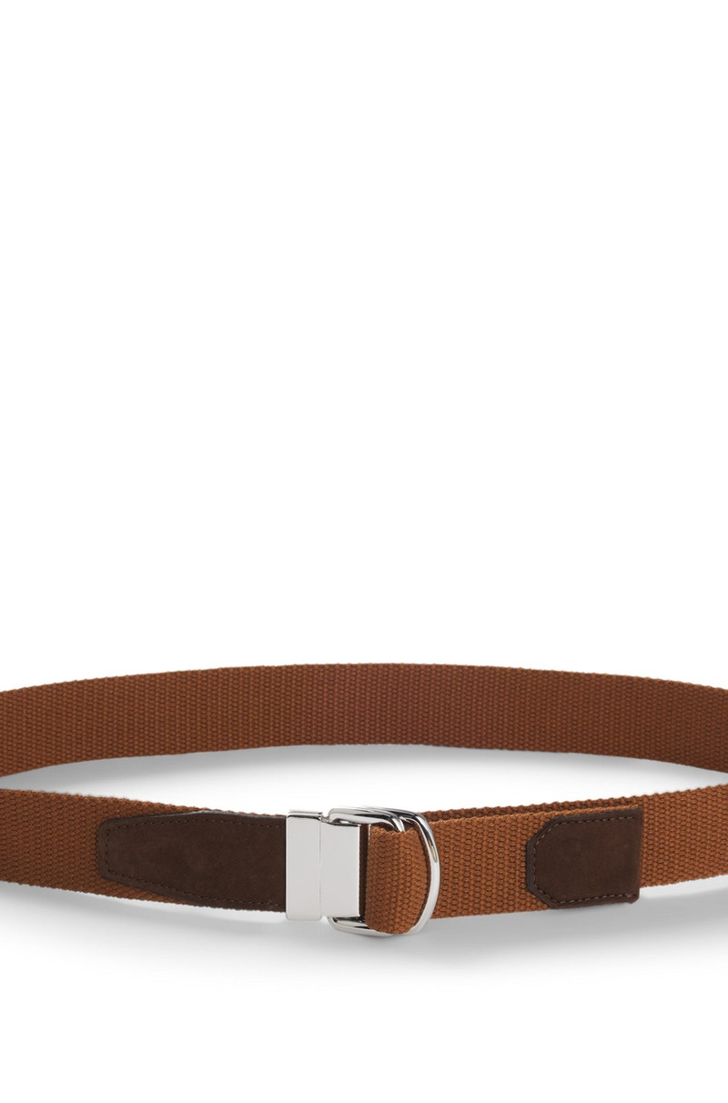 BOSS BY BECKHAM TAPE BELT WITH NUBUCK TRIMS 4