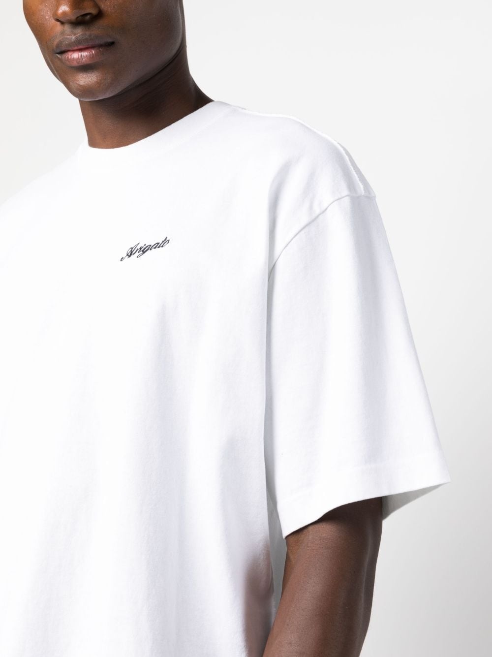 logo-embroidered T-shirt - 5