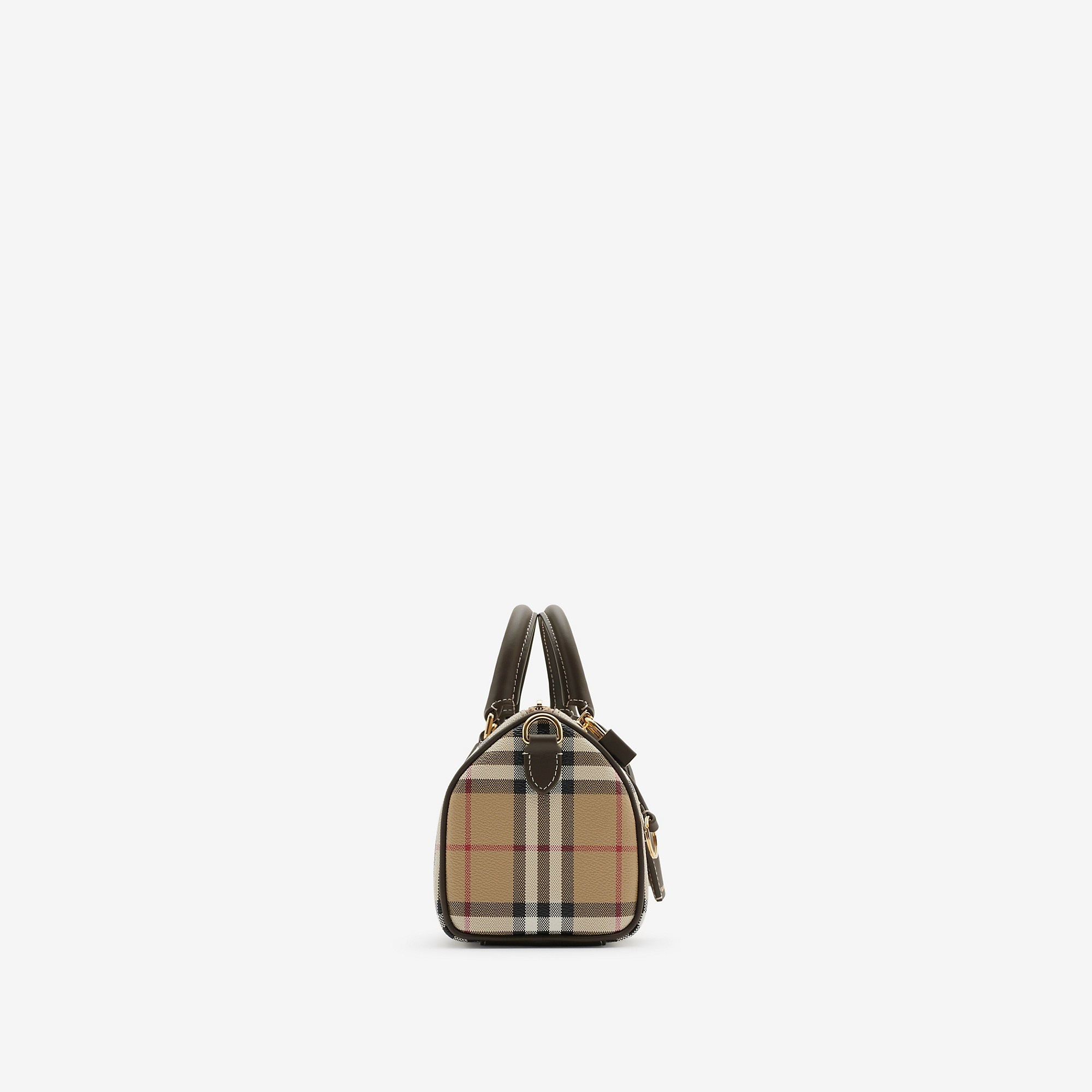 Mini Check Bowling Bag - 4
