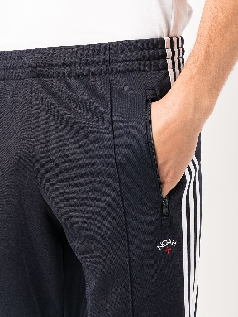 x Noah side-stripe track pants - 5