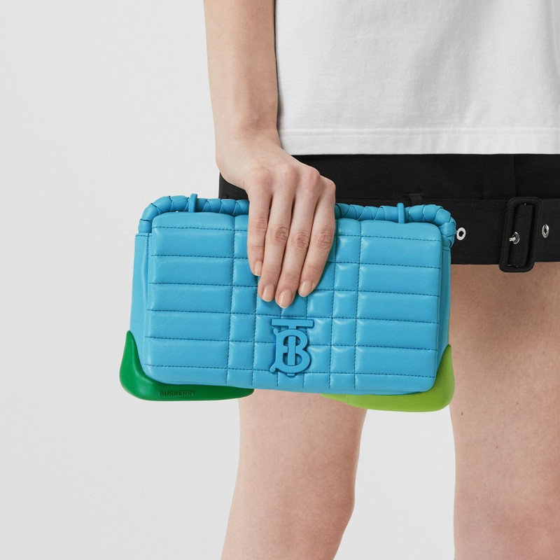 Quilted Lambskin Lola Box Bag 13