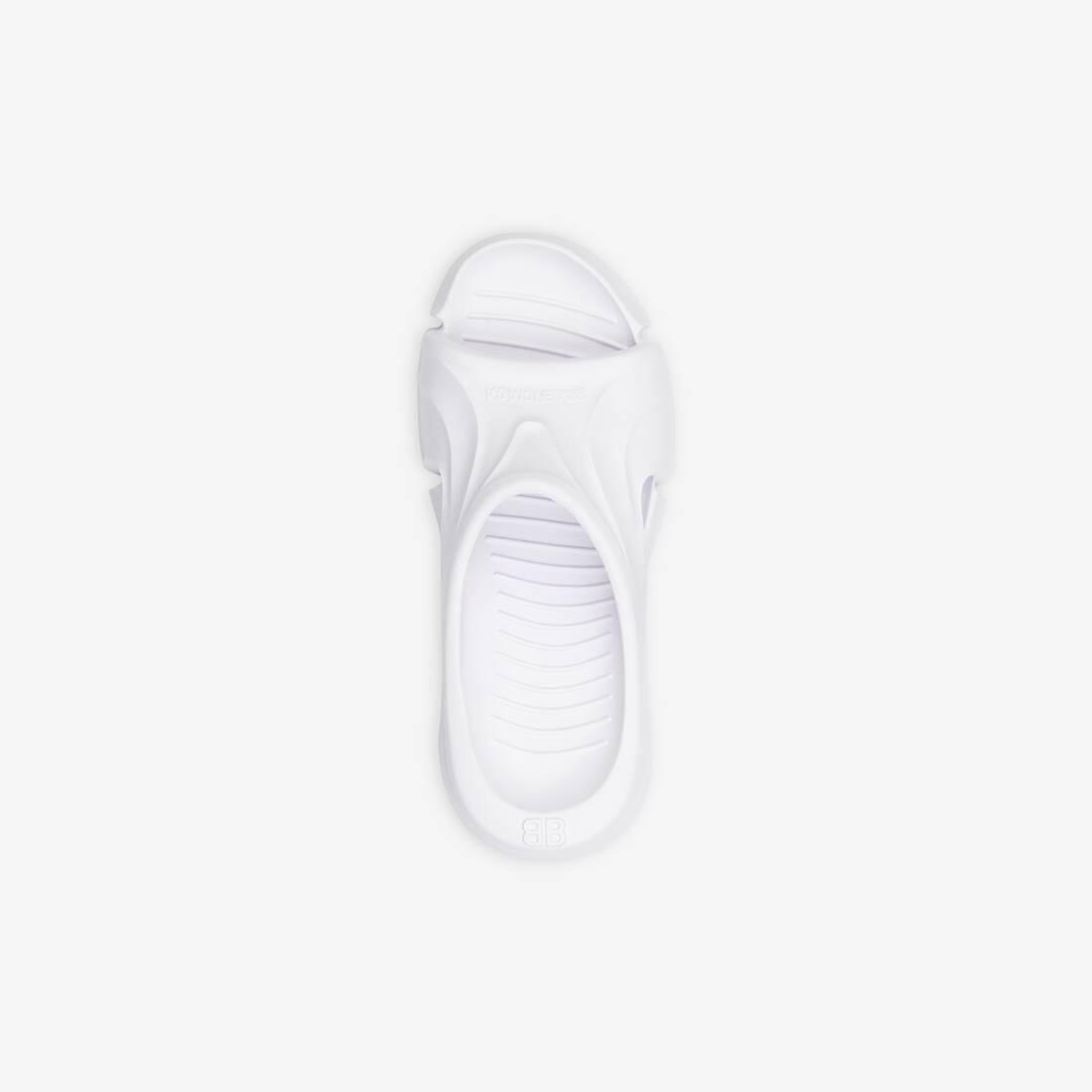 Men's Mold Slide Sandal in White - 5