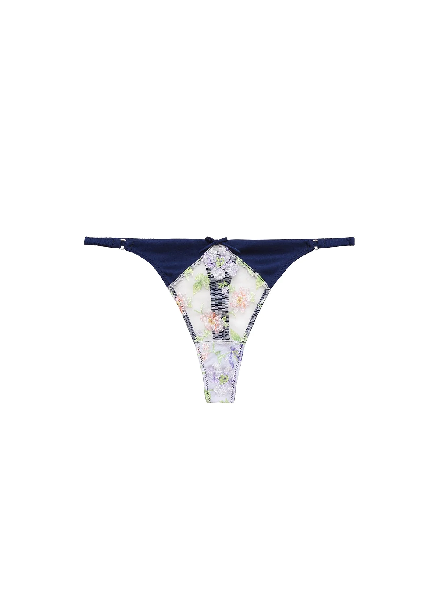 Elara Embroidery Thong - 1