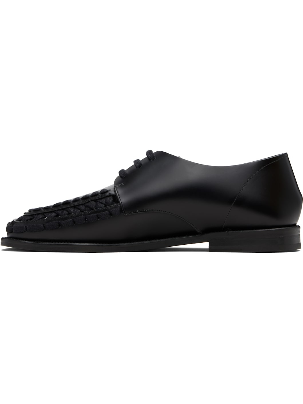 Black Alaro Lace-Up Derbys - 3