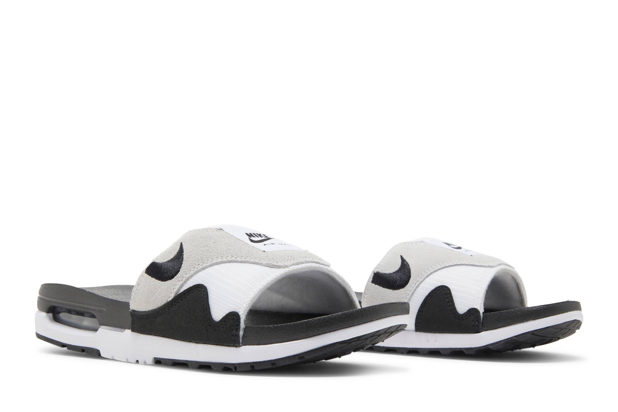 Nike Air Max 1 Slide 'White Black' | goat | REVERSIBLE