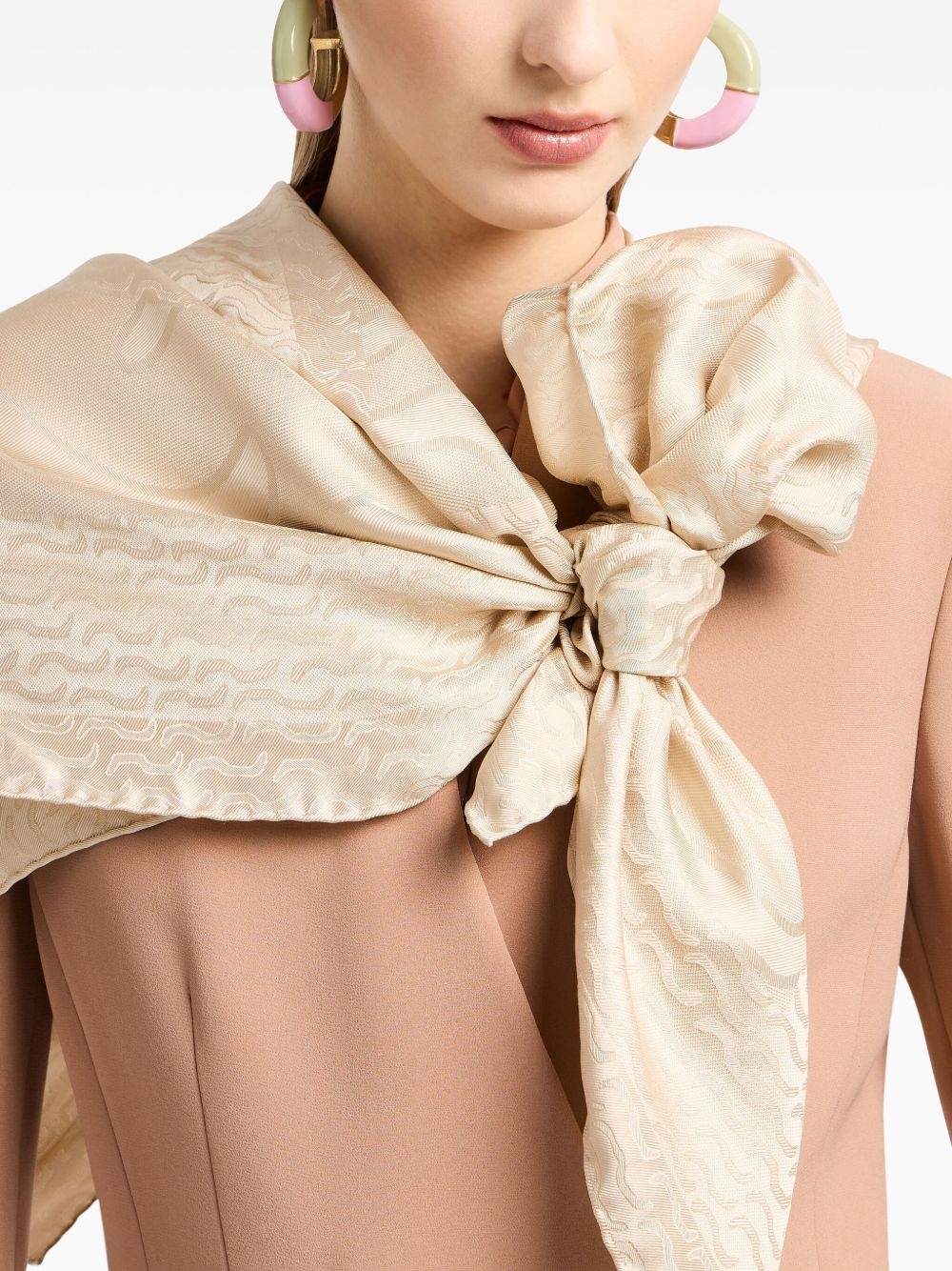 silk scarf - 2