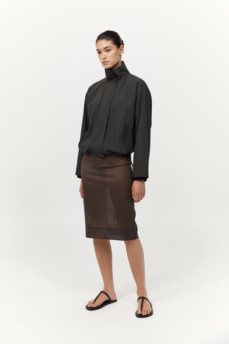 Flight Jacket - Black Olive - 3