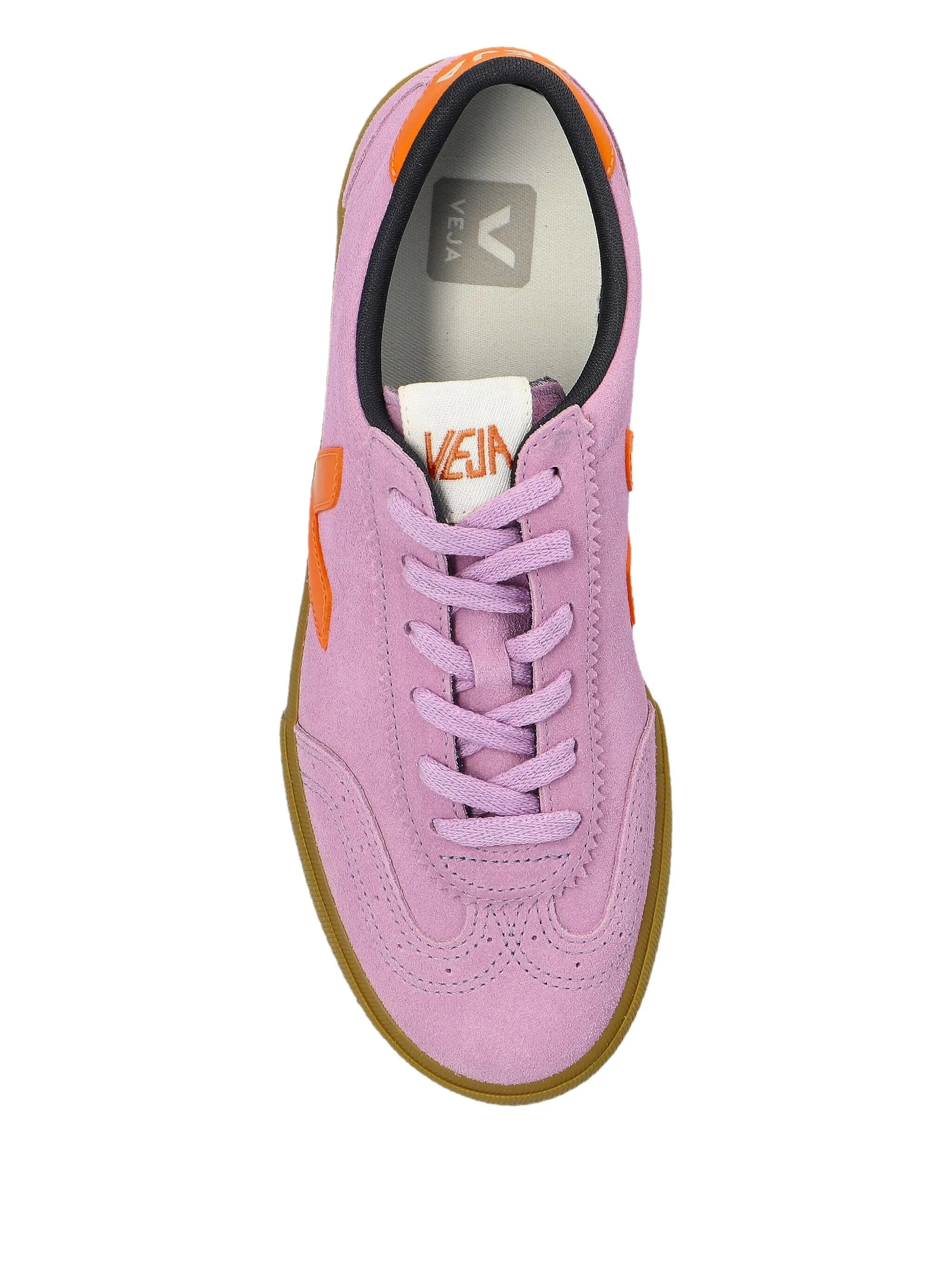 Veja Suede Logo Sneakers - 3