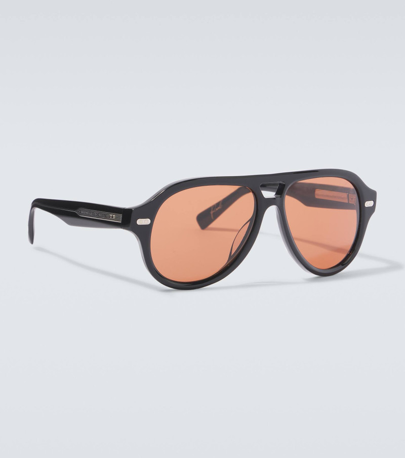Brunello Cucinelli Paul aviator sunglasses outlook