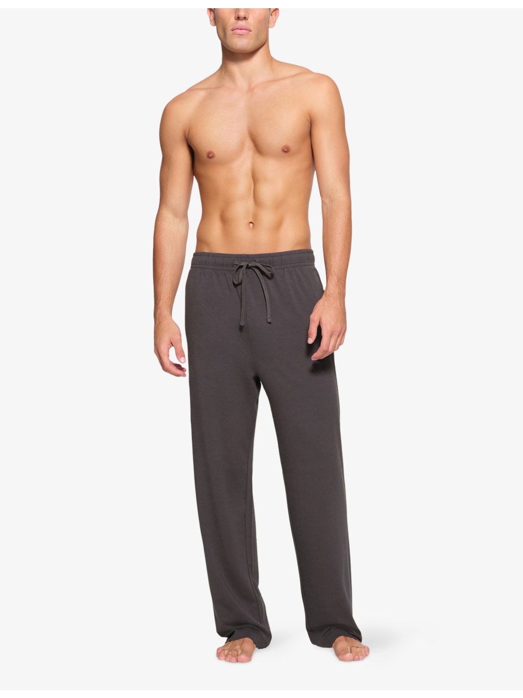 Soft-knit lounge straight-leg relaxed-fit cotton-blend jogging bottoms - 2
