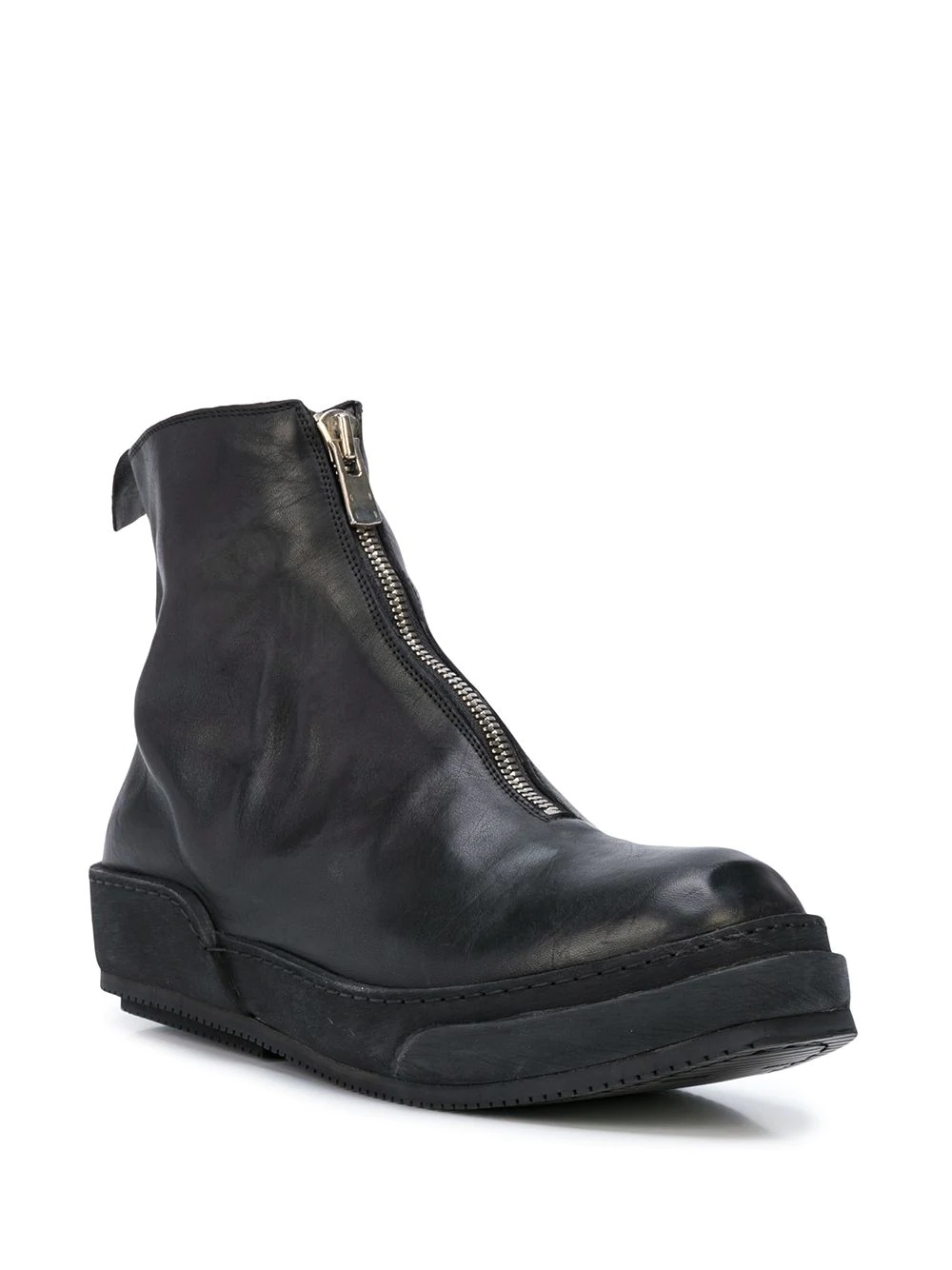 front zip ankle boots - 2