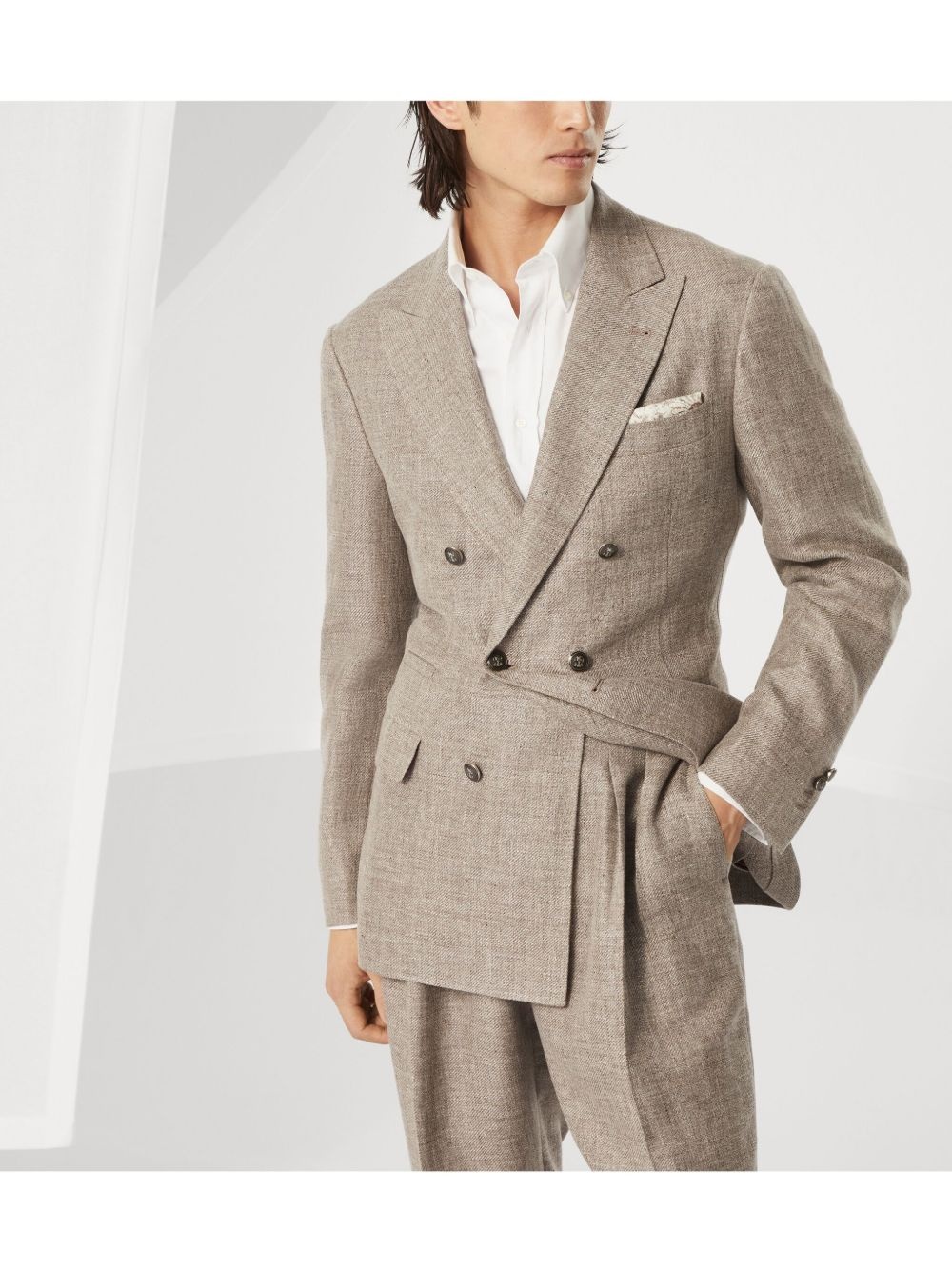 twill blazer - 3