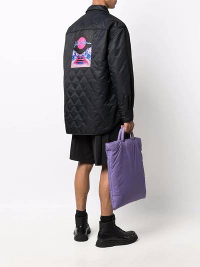 Valentino quilted shirt jacket outlook