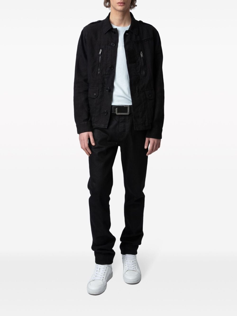 Kido linen jacket - 2