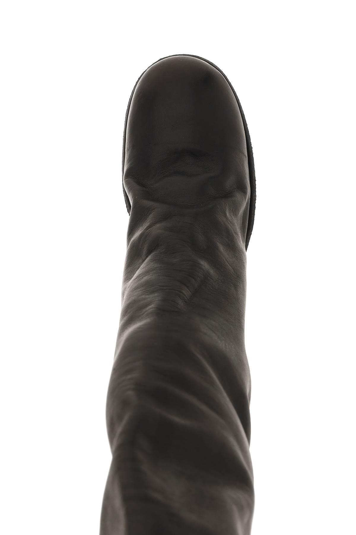 Leather mid-calf boots - 3