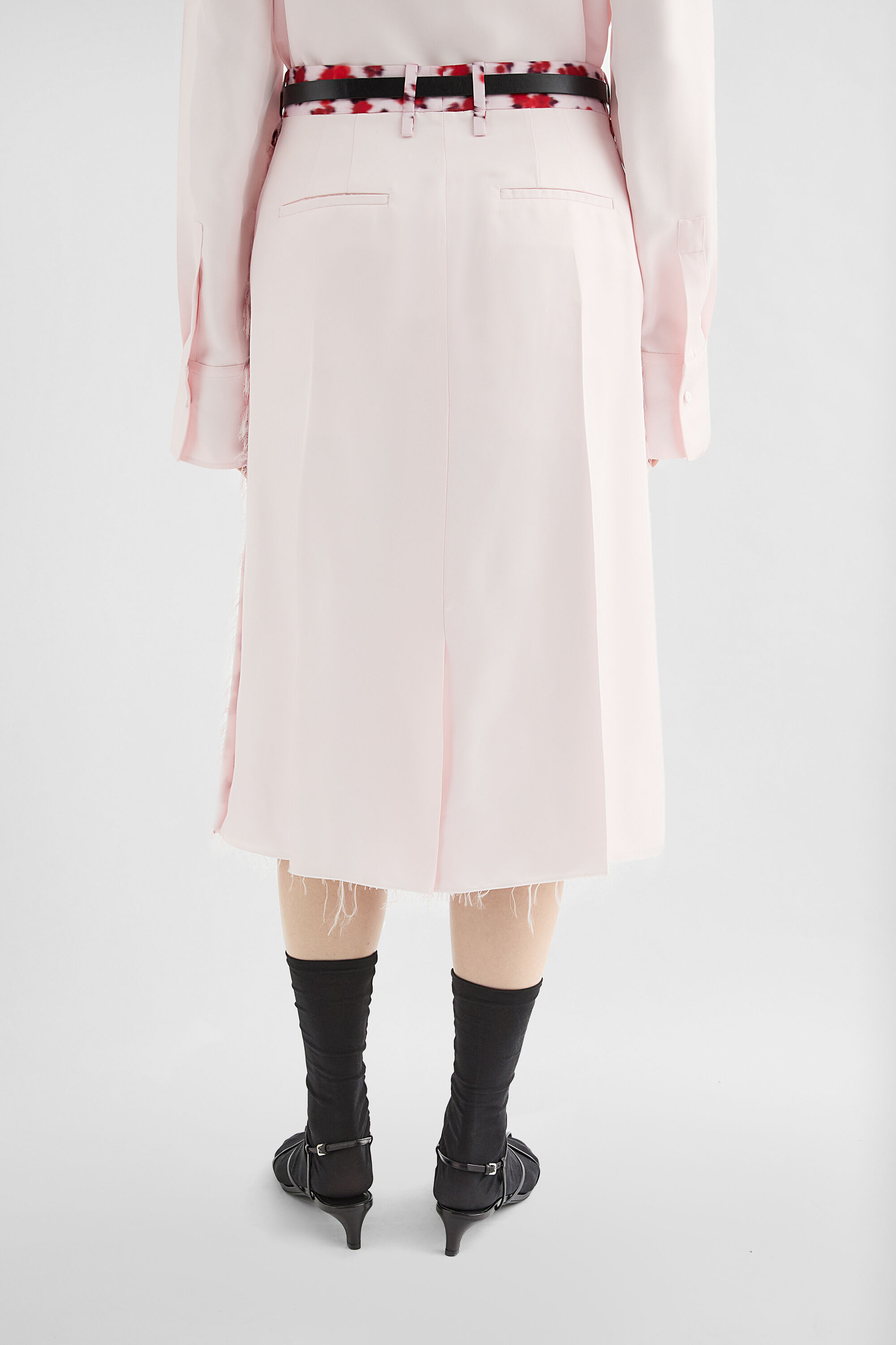 Fluid Viscose Printed Skirt - 7