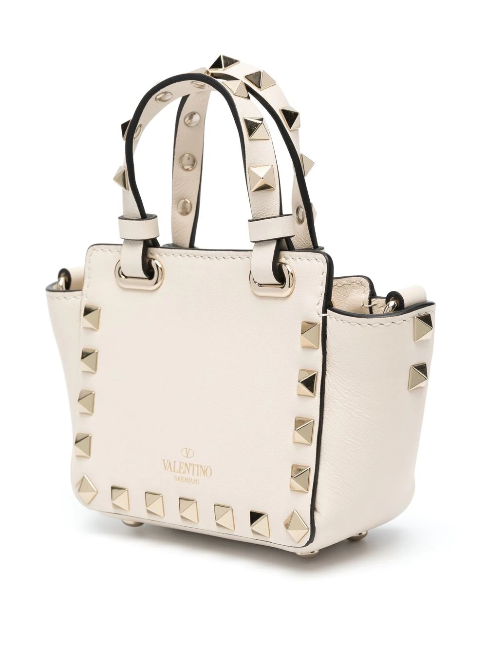 Rockstud leather mini bag - 3