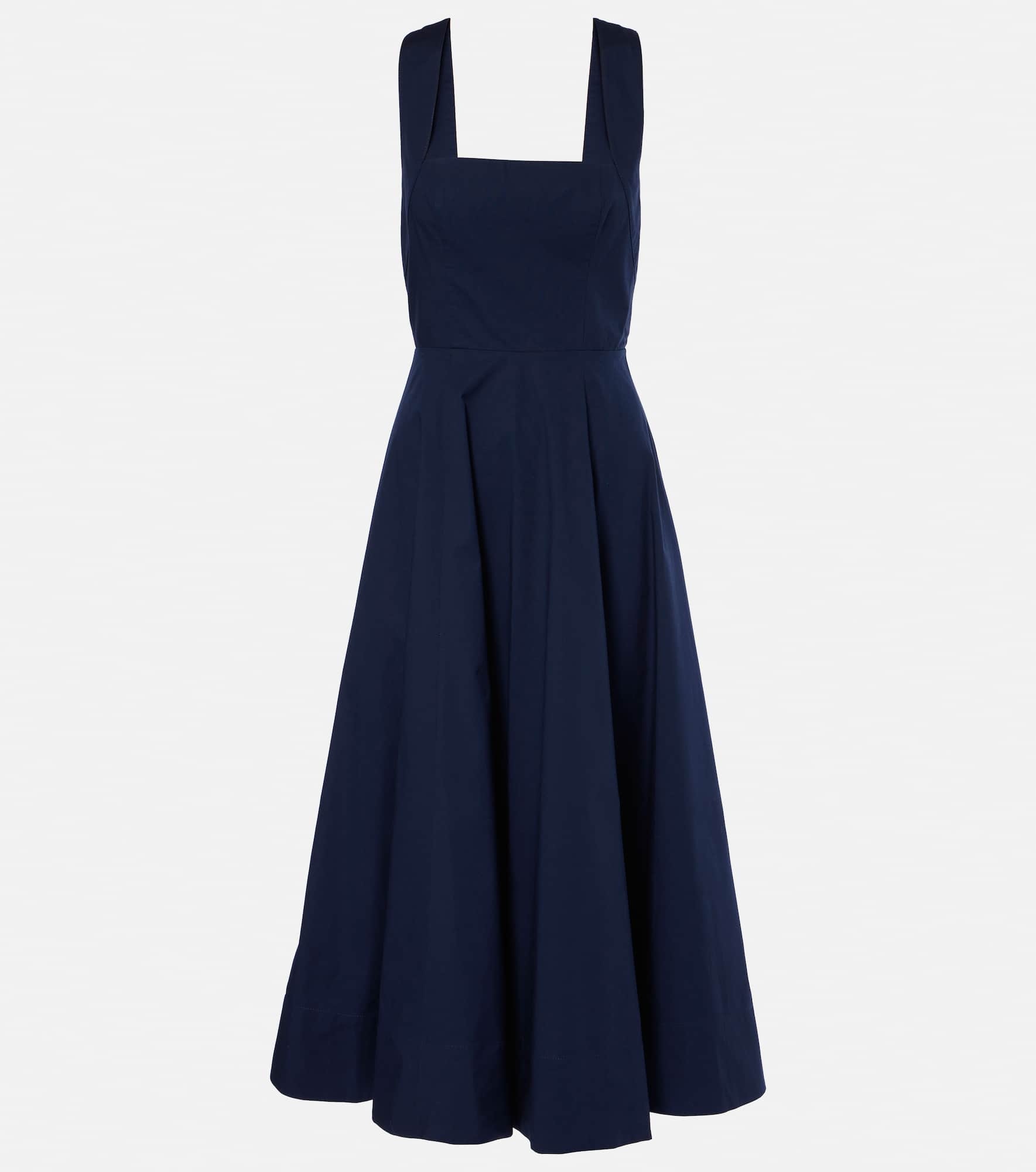 Teresa poplin midi dress - 1