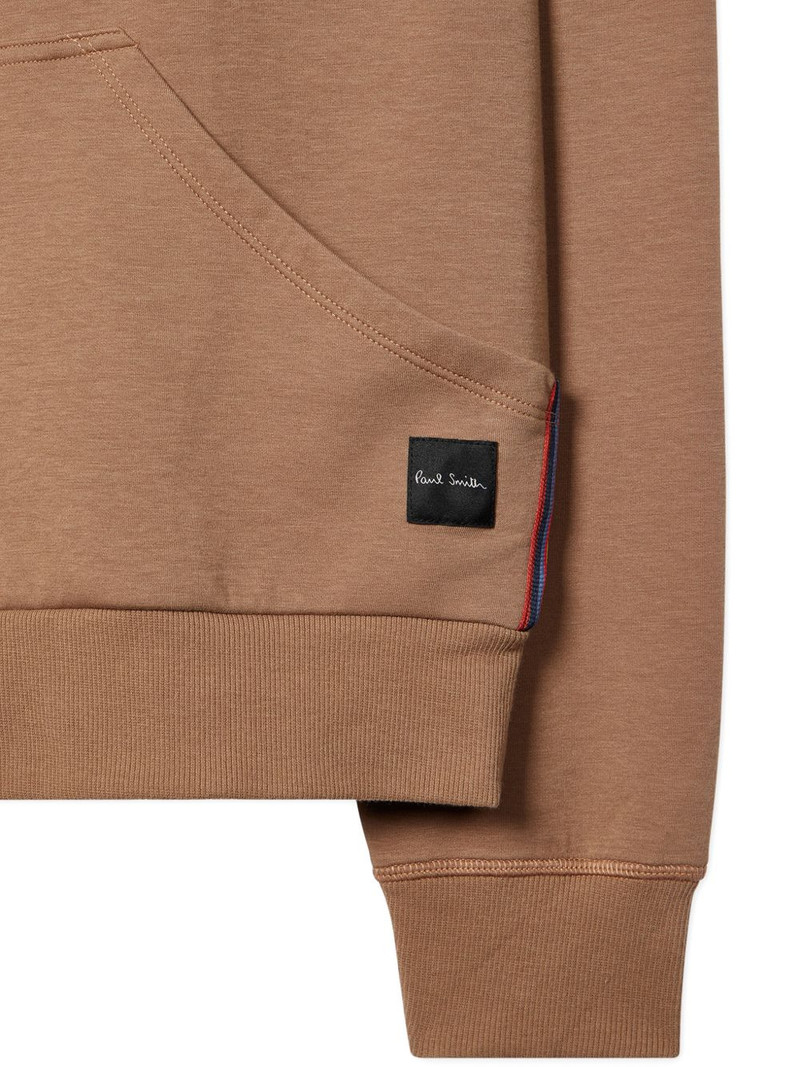 Paul Smith Artist Stripe raglan-sleeve hoodie outlook