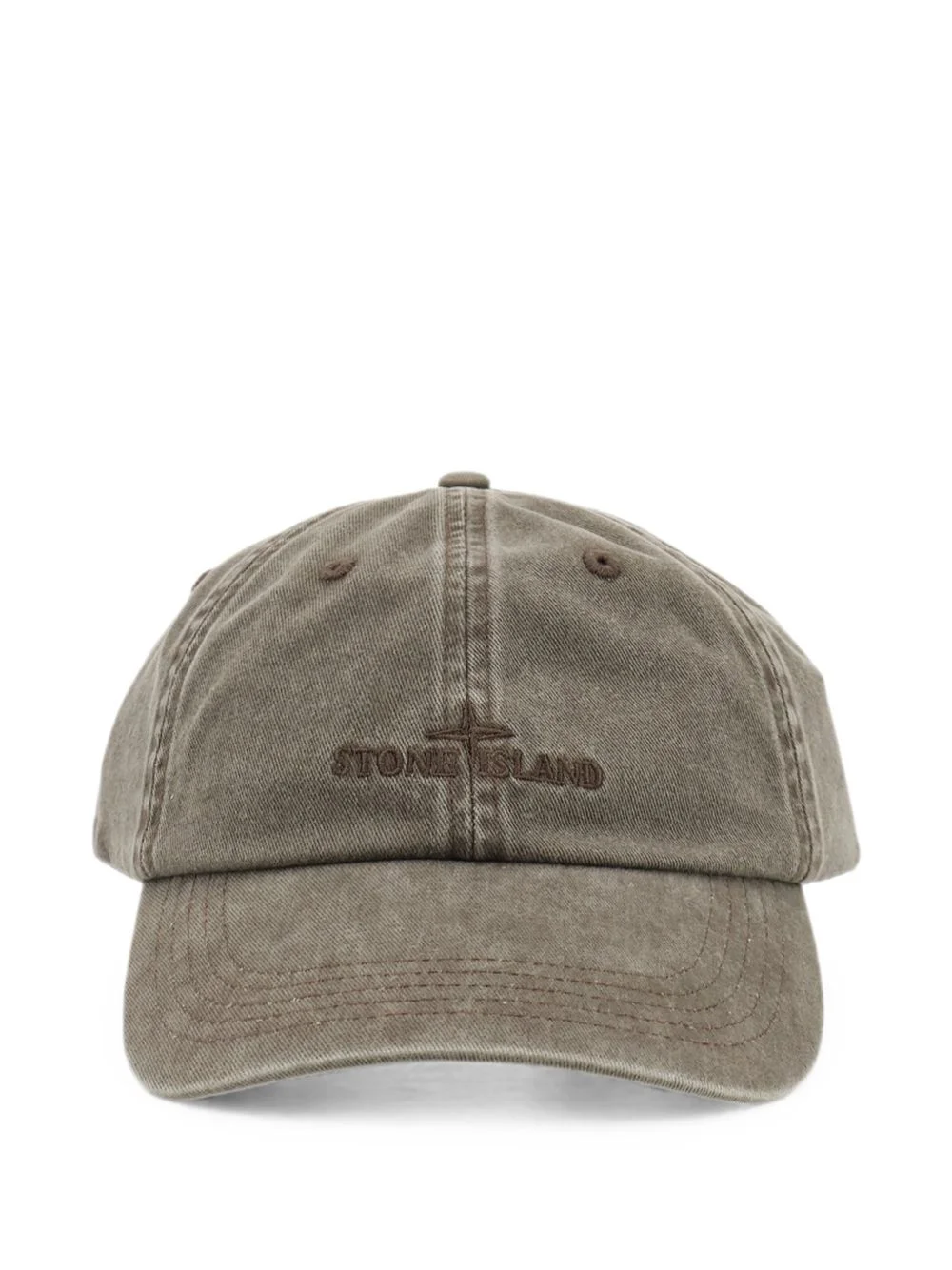 logo-embroidered cap - 1