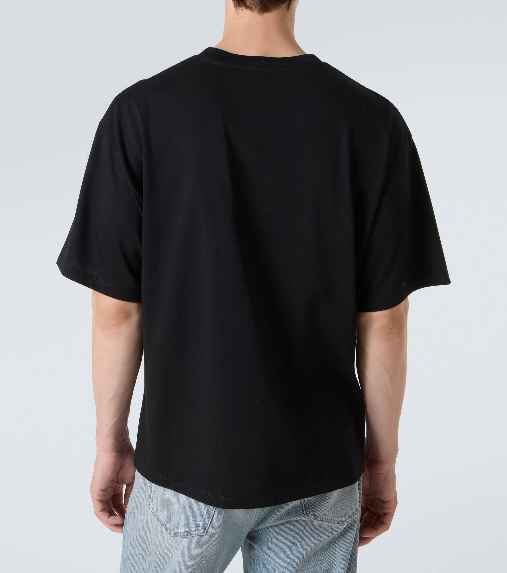 Cotton-blend T-shirt - 4