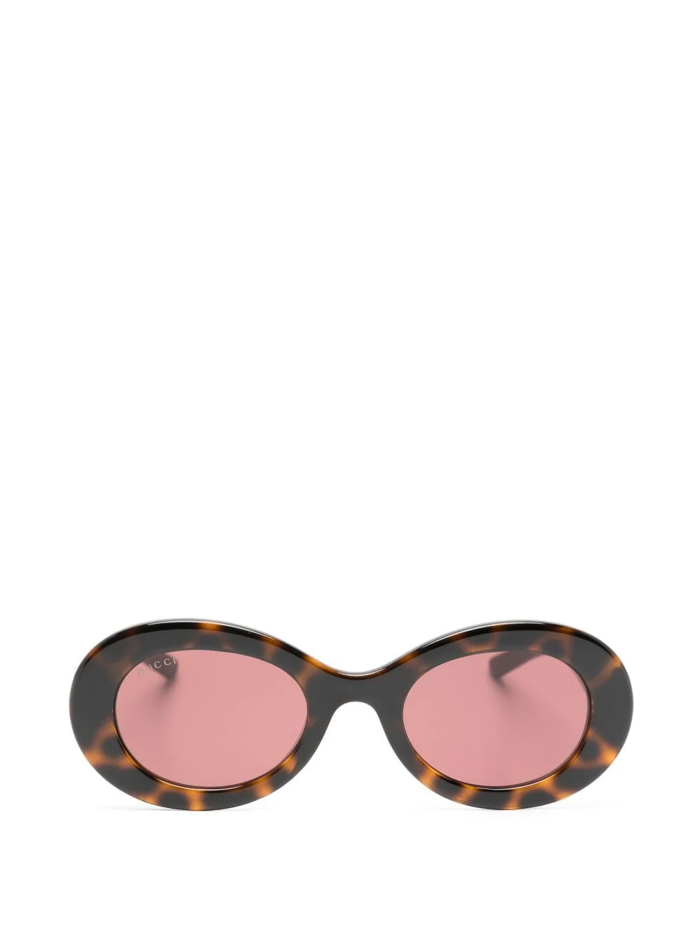 Interlocking G tortoise-shell sunglasses - 1
