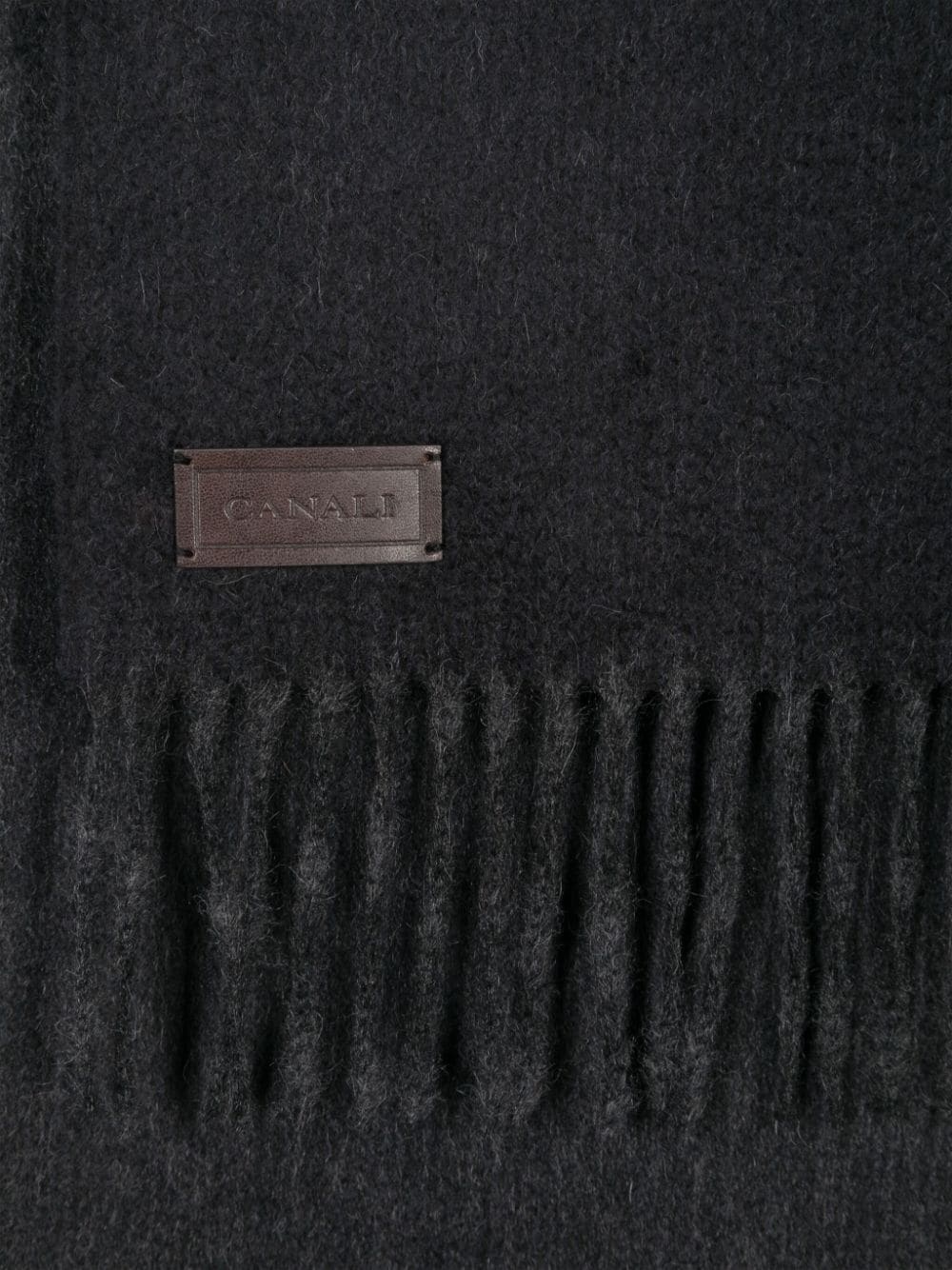 fringe-detail scarf - 3