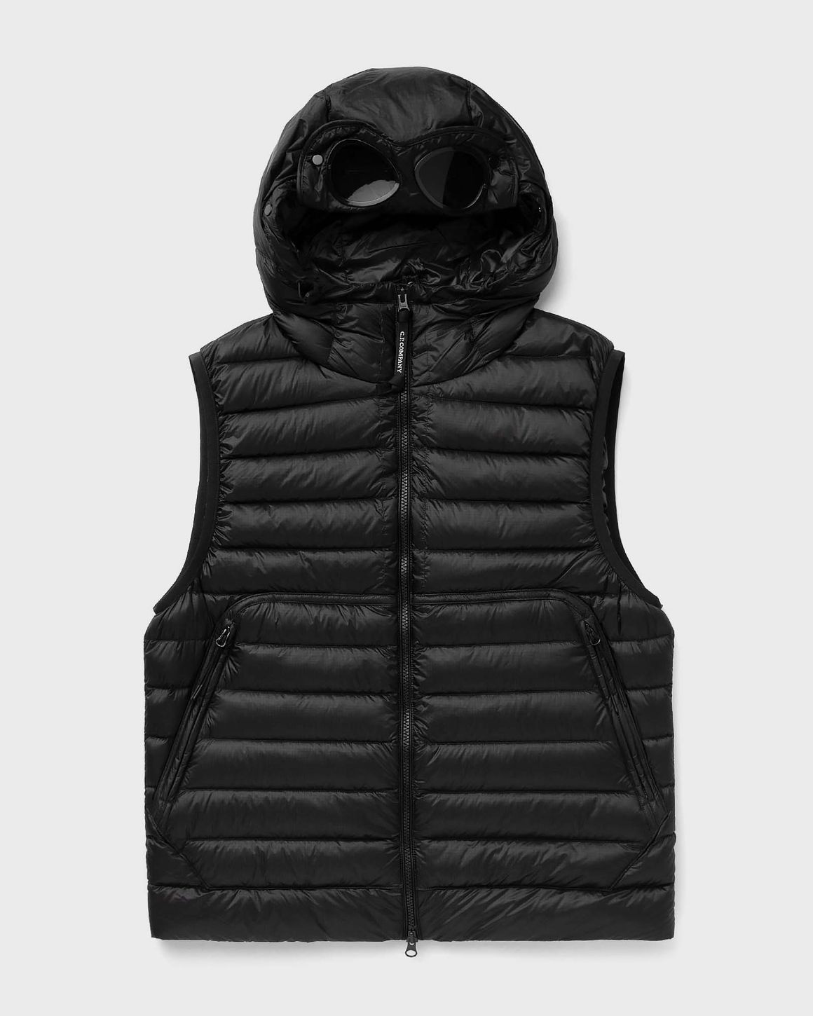 D.D. SHELL GOGGLE DOWN VEST - 1