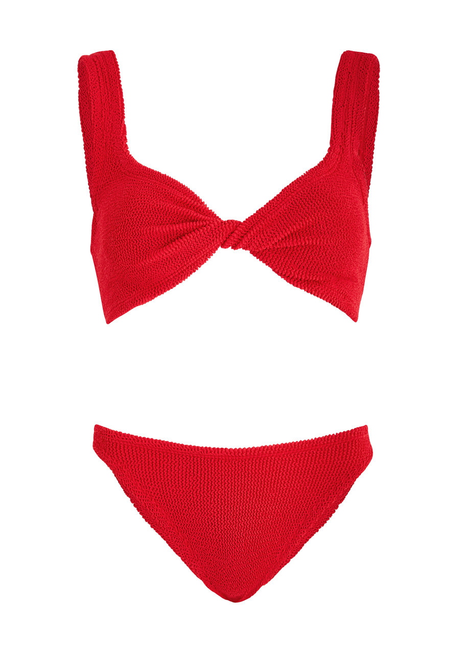 Hunza G Juno Seersucker Bikini - 1