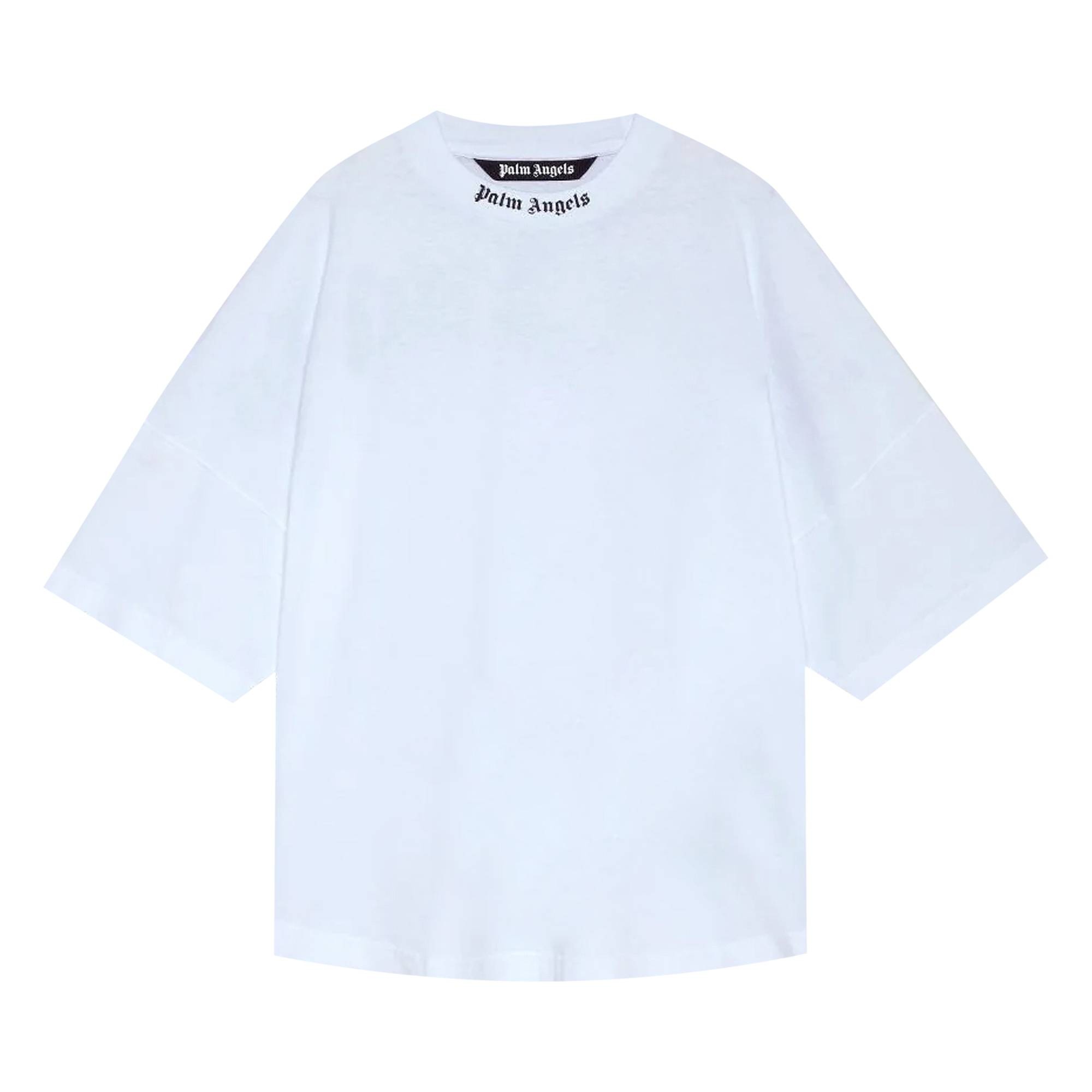 Palm Angels Classic Logo Over Tee 'White' - 1