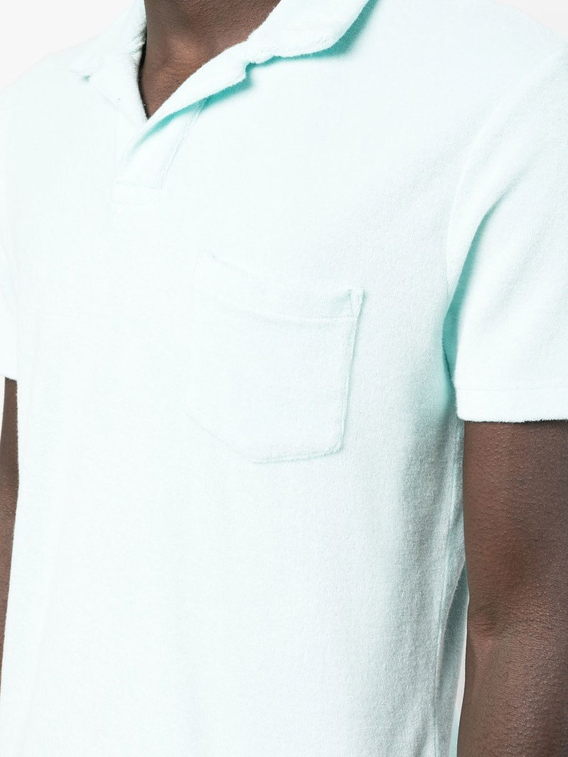 Terry short-sleeve polo shirt 5
