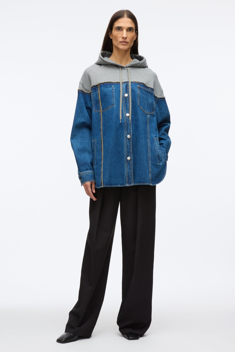 Hybrid Denim Hoodie 1