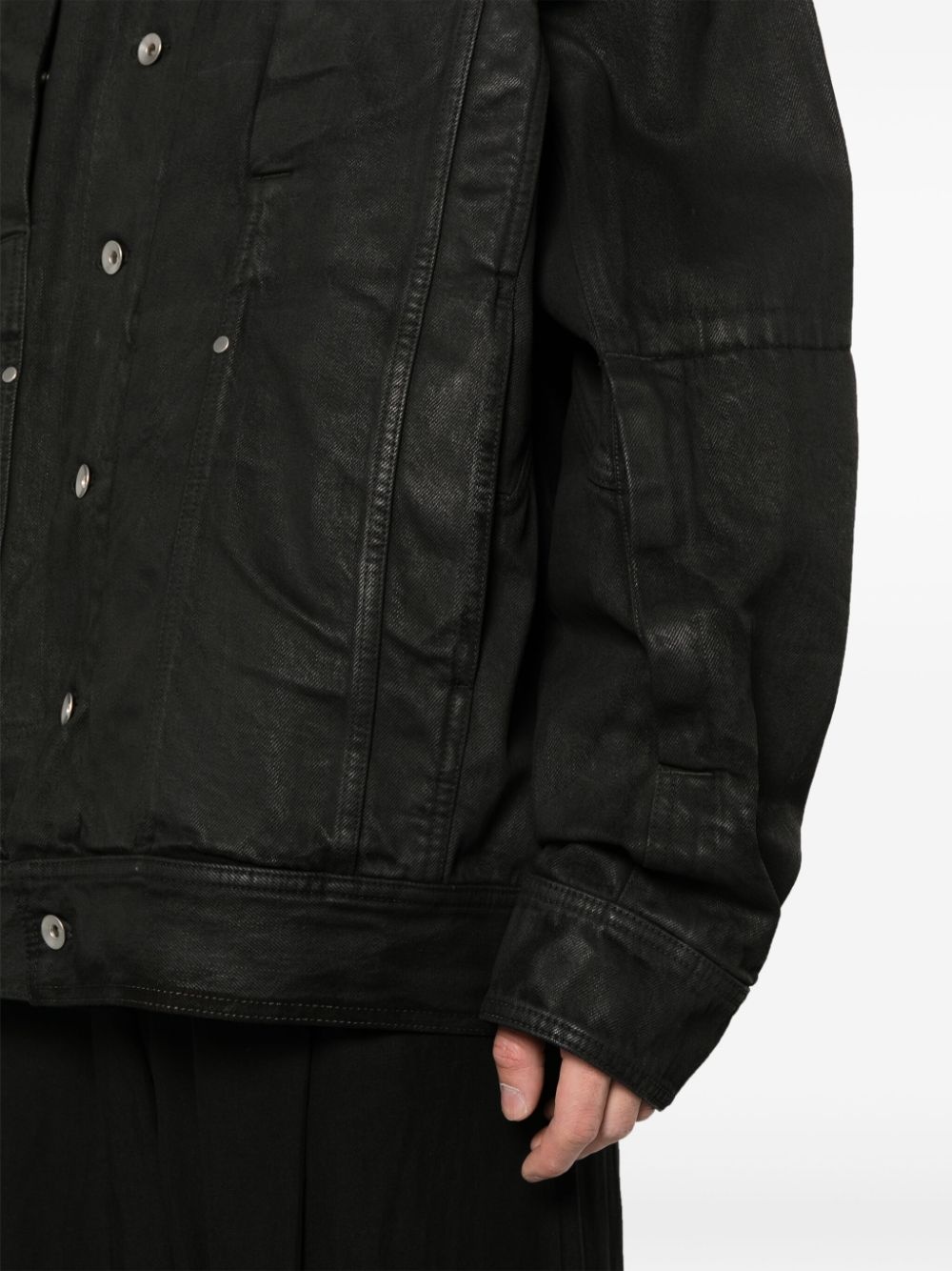 Worker cotton shirt jacket - 5