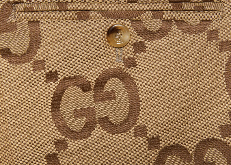 GUCCI Gucci Jumbo GG Canvas Shorts Beige/Ebony outlook