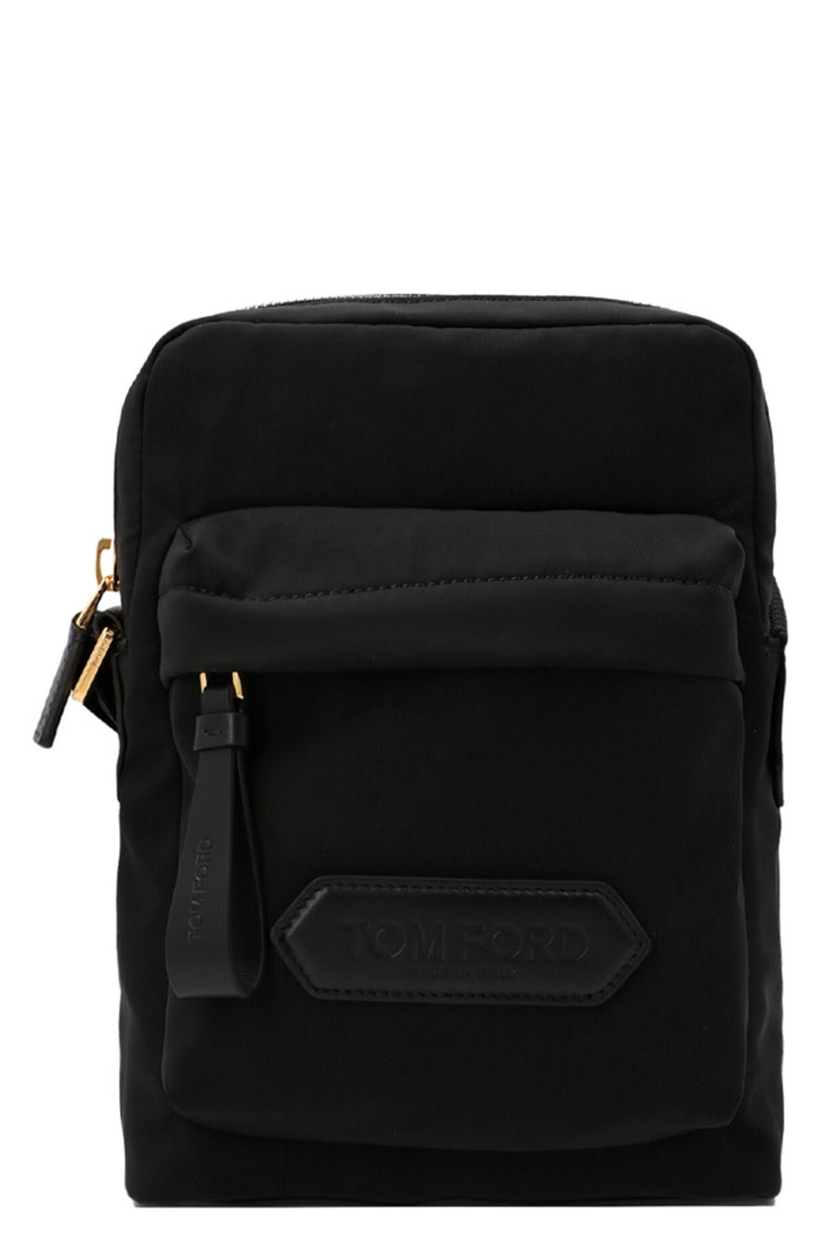 Logo nylon crossbody bag - 1