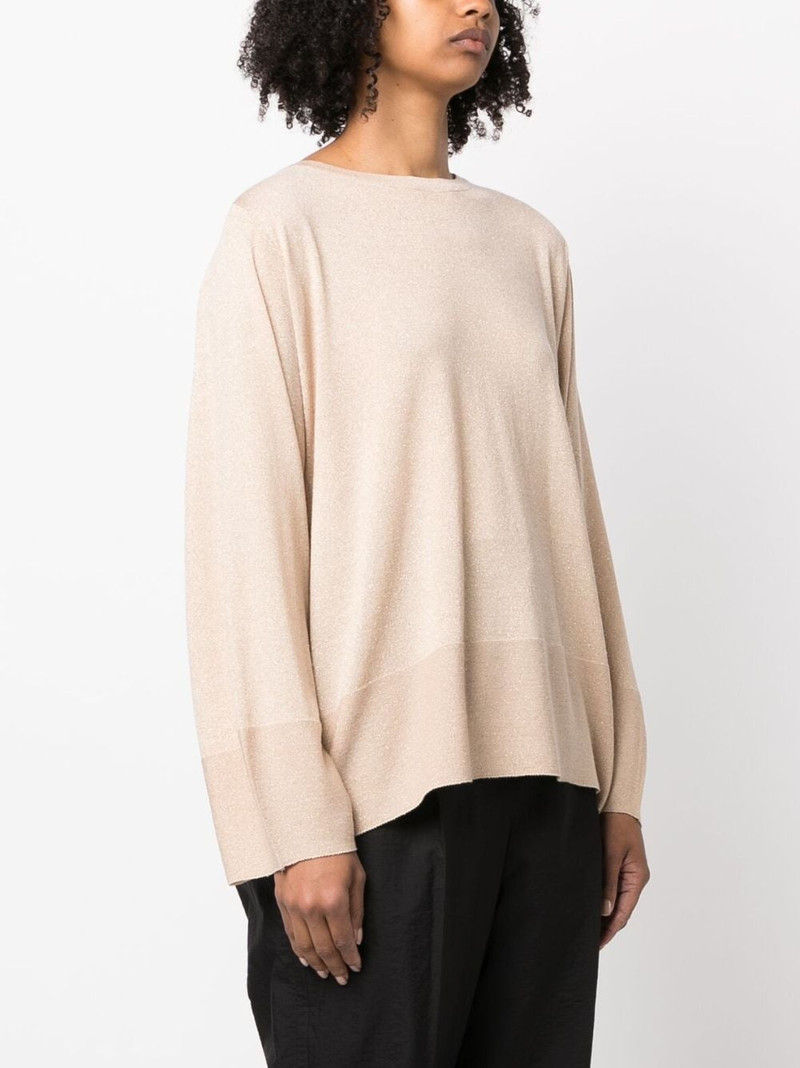 oversized boat-neck jumper 3