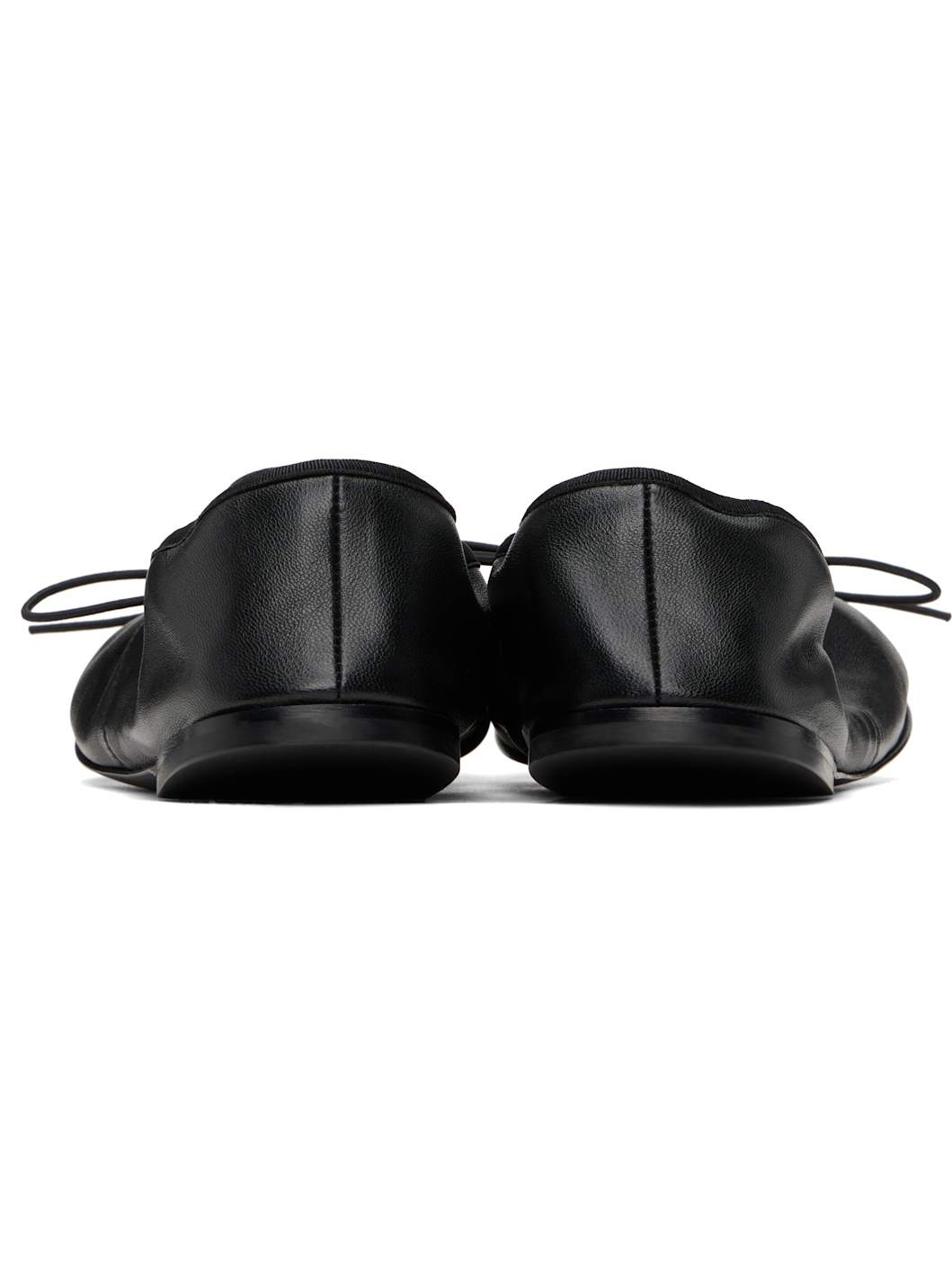 Black Glove Mary Jane Ballerina Flats - 2