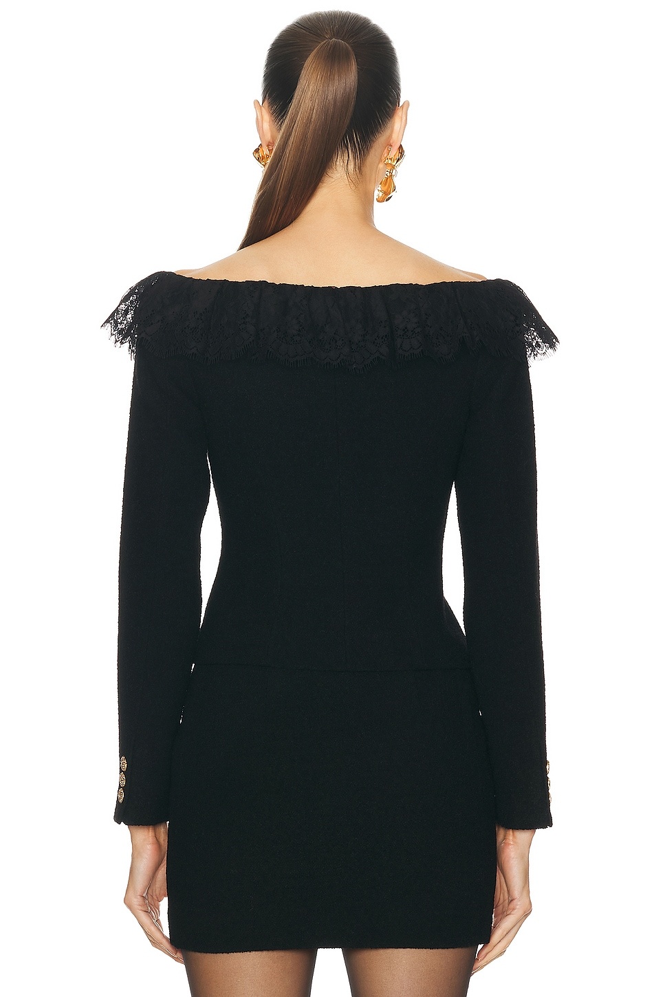Off The Shoulder Jacket - 3