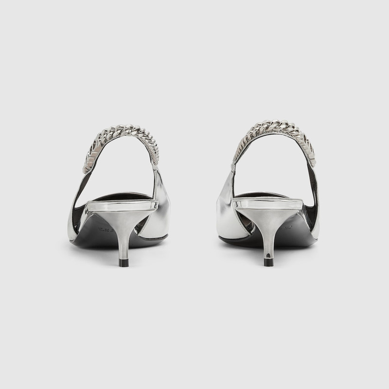 GUCCI Gucci Signoria slingback pump outlook