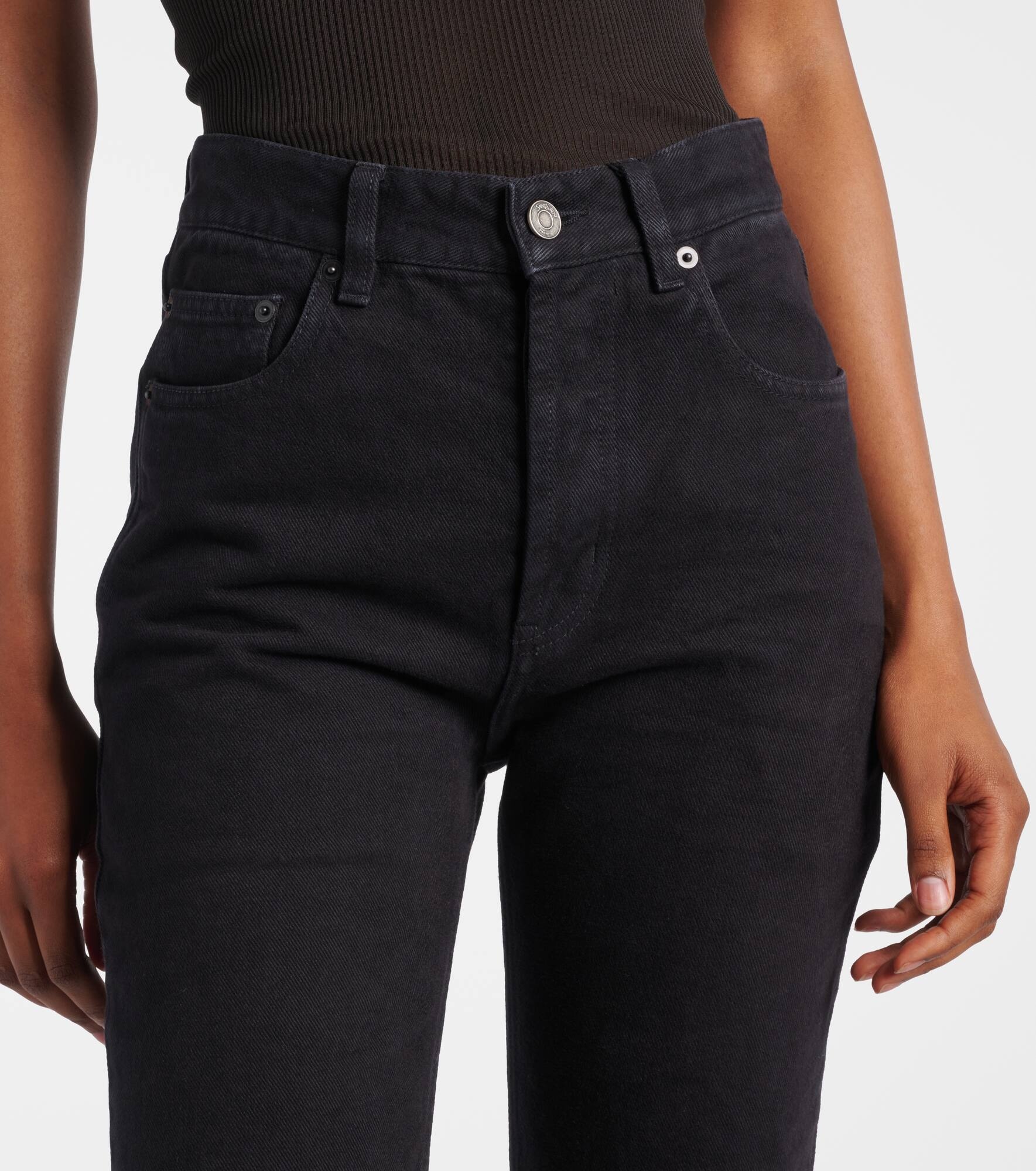 90s high-rise flared jeans - 4
