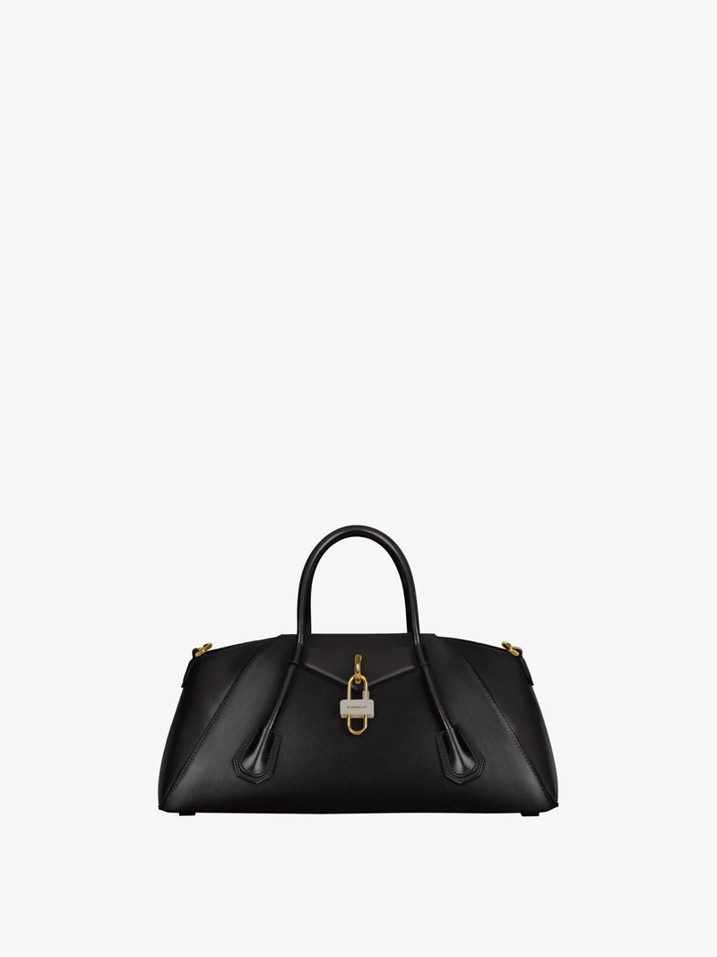 SMALL ANTIGONA STRETCH BAG IN BOX LEATHER 1