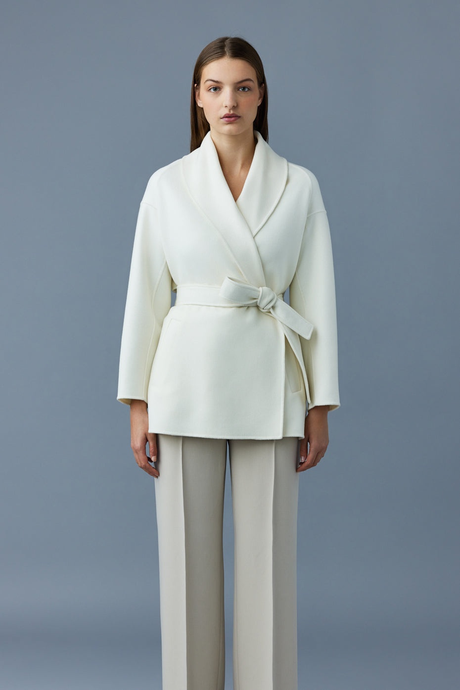 TYRA Double-Face wool robe jacket - 2
