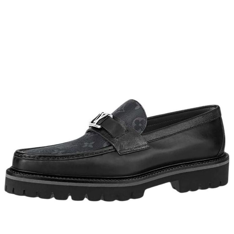 LOUIS VUITTON Major Loafers 'Black Monogram'  1A8YIO - 1