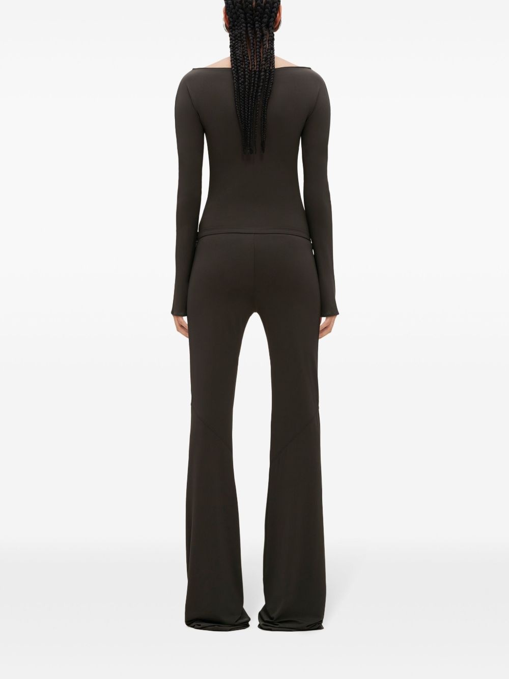 off-shoulder zipped bodysuit - 4